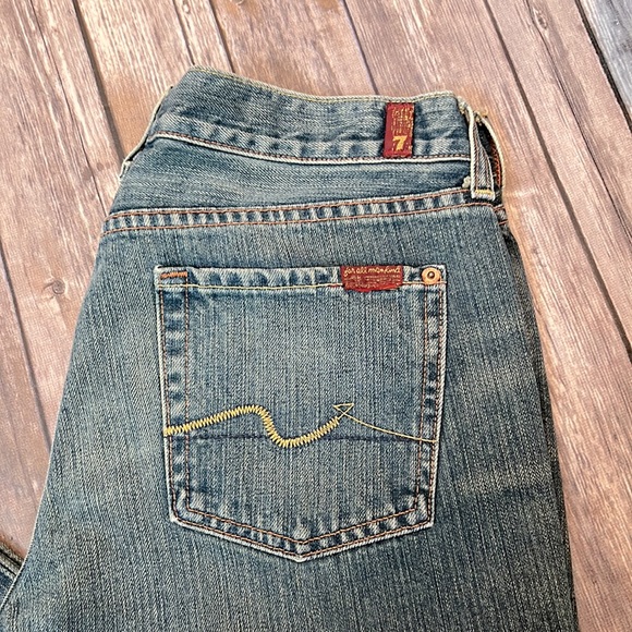 7 for all Mankind Bootcut Jean 30 - Picture 2 of 4